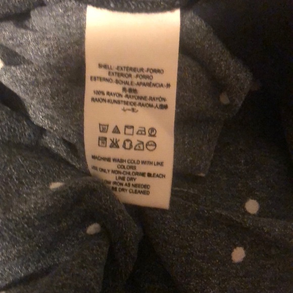 FREE PEOPLE- Polkadot 3/4 Sleeve V Neck Dress - Picture 8 of 8